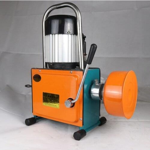 800W Pipeline Dredge Machine Super Waterproof Electric Professional High Power Sewer Tool Toilet Floor Drain Cleaning Artifact