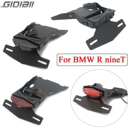 License Plate Bracket Holder Taillight LED Light For BMW R Nine T R9T 2014-2019