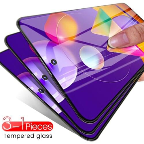 1-3Pcs Screen Protectors For Samsung Galaxy M51 M31 M31s M31 M11 M01 Core Glass Protective On Sumsung Gelaxi M 51 31s 31 21 11