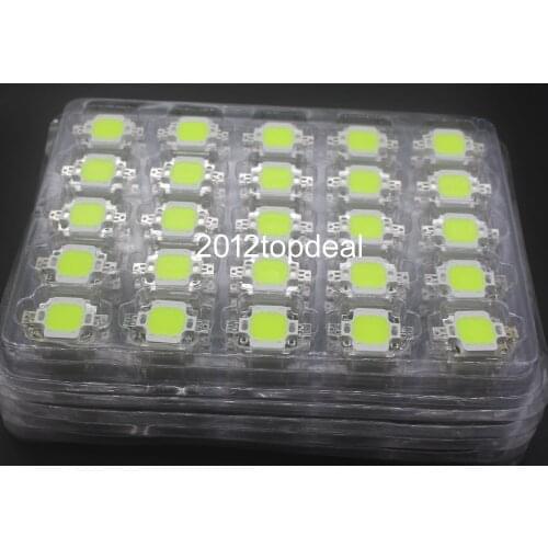 10pcs/lot 10W 30mil LED Chip Bulb 10w led 900lm green Lamp Light High Power Chip for flood lamp