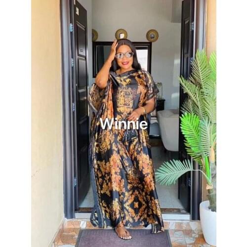 Dashiki African Summer New Floral Bohemian Muslim Kaftan Maxi Dresses Traditional Kuwait Ramadan Hijab Kaftan Long Dress