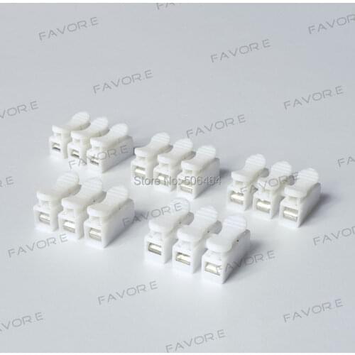 CH-3 LED lighting terminal test clip press type quick connection terminal flame retardant 3 terminal blocks splice