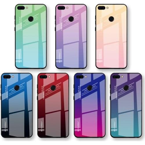 Gradient Color Glass Case for iphone samsung huawei xiaomi oneplus model contact with seller for your need model