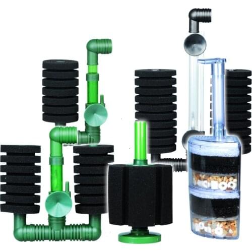 XINYOU Sponge Filter Biochemistry Cotton Filter Water Demon Culture Bacteria Increase Oxygenation Aquarium Fish Plant Tank