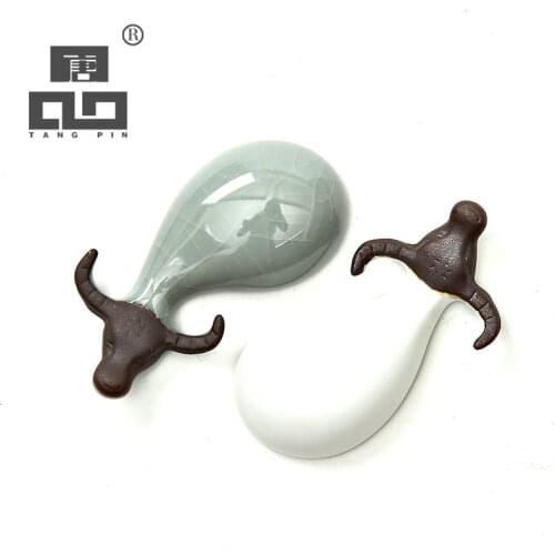 TANGPIN coffee and tea tools ceramic tea pets cow chinese kung fu tea accessories