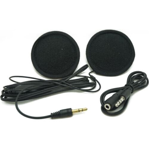 NEW Motorbike Helmet Stereo Speakers Radio Headphone Volume Control For MP3 GPS