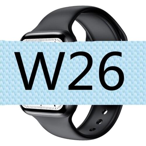 W26 40mm Smart Watch Men Women Smartwatch Bluetooth Call ECG Heart Rate Temperature Watch PK IWO W26