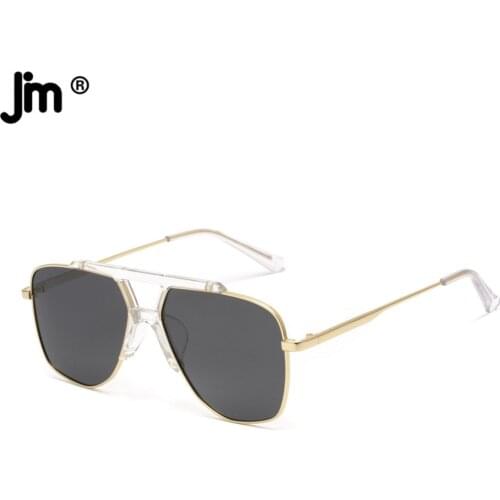 2021 Men Polarized Sunglasses Vintage Pilot Personalized Bridge Brand Designer Sun Glasses
