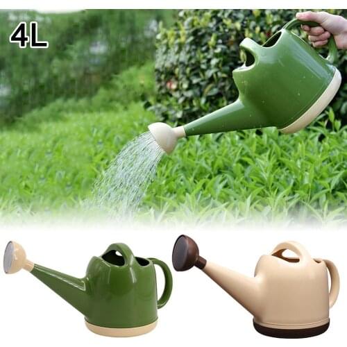 4L Watering Can Long Spout Watering Pot Large Capacity Water Sprinkler Vegetable Watering Kettle Garden Tools With Handle