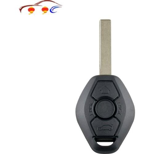 New Car Key Remote Fob Case Replacement Car Key Shell Cover Keyless Fob ForBM W 1 3 5 6 7 Series X3 X5 Z3 Z4 Car Key Shell