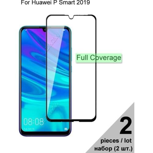 Protective Glass For Huawei P Smart 2019 Full Coverage Tempered Glass For Huawei P Smart 2019