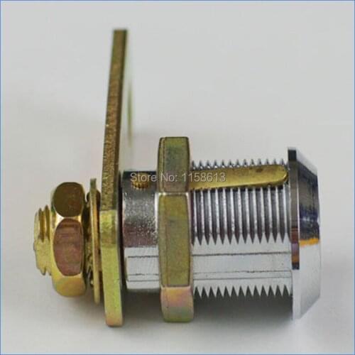 10 pieces 22mm anti drilling zinc alloy keyed differently tubular metal cabinet cam lock