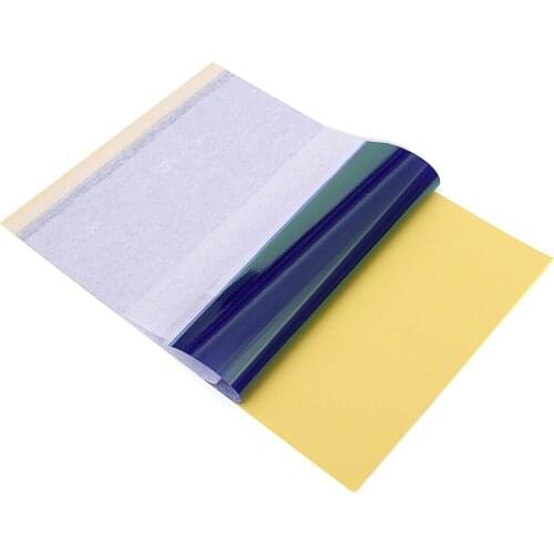 100PCS Tattoo Thermal Paper Stencil Transfer A4 4 Layers Thermal Paper Tattoo Accessories for Tattoo Supplies Free Shipping