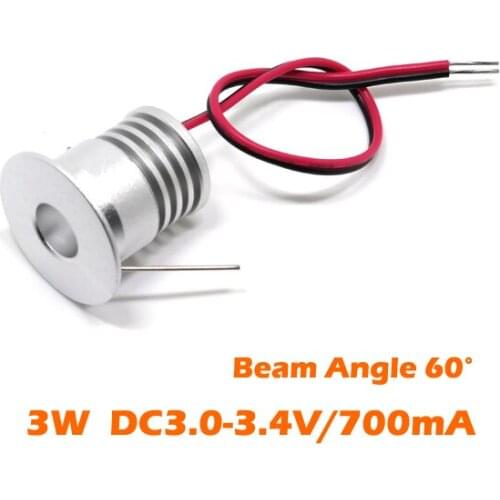 24pcs/lot DC3V 3W Super MINI LED Spotlights LED Buried Stairway Recessed Lights Low Voltage Buried Spot Lamp CE RoHS Certified