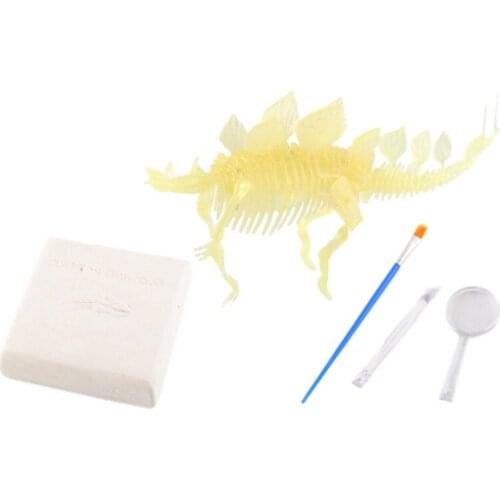 3D Dinosaur Fossil Digging Kit Archeology Dinosaur Skeleton Science Toy Gift Dinosaur Fossil Digging Kit