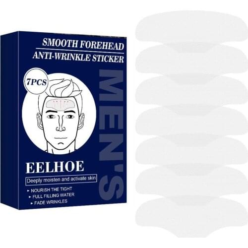 New Removal Anti-wrinkle Forehead Sleeping Forehead Wrinkle Patch Fades Expression Locking Moisture Lines Fine Lines 7pcs