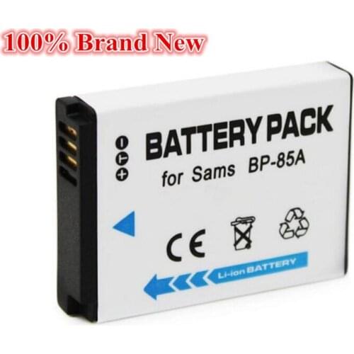 850mah 100% brand new Replacement Camera Battery For Samsung BP85A 85A BP-85A PL210 SH100 WB210 ST200F ST200