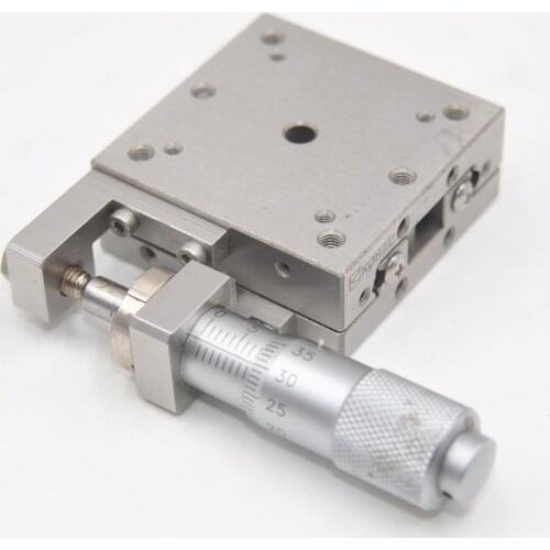 GXM04S-S1 KOHZU X-axis displacement precision fine-tuning LY40 roller guide slide stainless steel