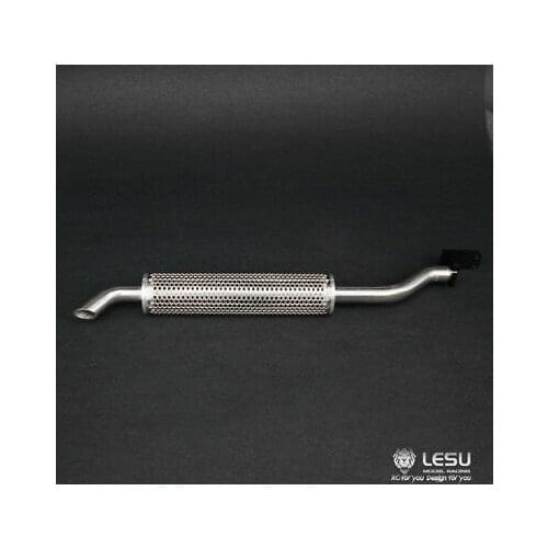 LESU 1/14 Scale RC Tractor Truck Car Model TAMIYA Metal Smoke Exhaust Pipe Vent B TH04724-SMT5