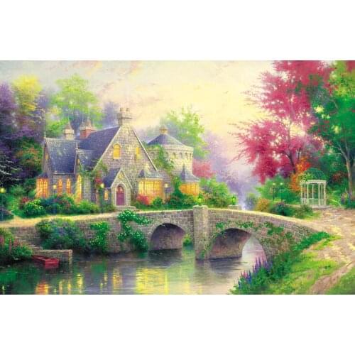 Summer Solstice The wooden puzzle 1000 pieces ersion paper jigsaw puzzle white card adult childrens educational toys