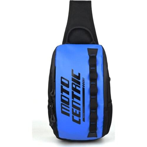 Motorcycle Chest Bag Fashion Multifunctional Shoulder Bag New Anti-thief Backpack Crossbody Bag Portable Waterproof Motorbike Ne