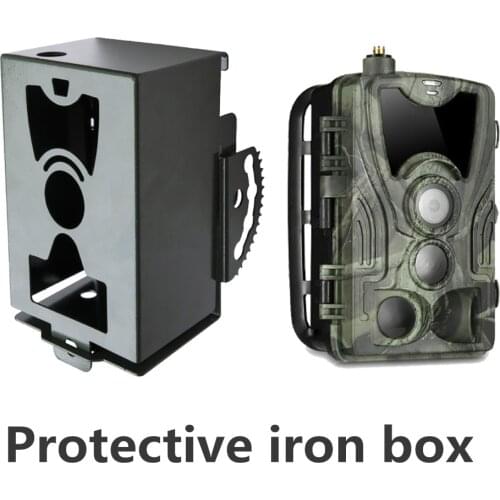 Outdoor Camera Suntek HC-801 Series Hunting Camera Security Protection Metal Case Iron Lock Box for HC801A HC801M/G HC-801LTE
