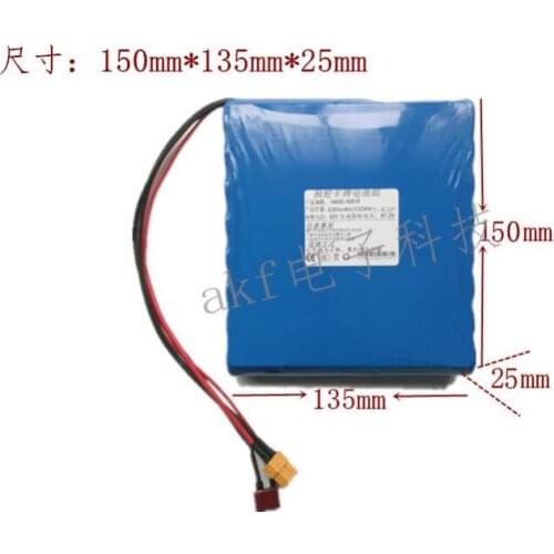 Original NEW Battery Cell 60V 2200mAH 132Wh Battery pack Self balancing electric unicycle 18650 batteries 6 types plugs