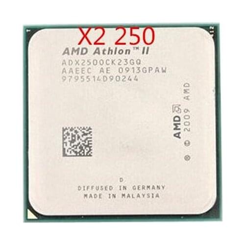 AMD Athlon II X2 250 processor (3.0GHz/2MB L2 Cache /Socket AM3) Dual-Core scattered pieces cpu