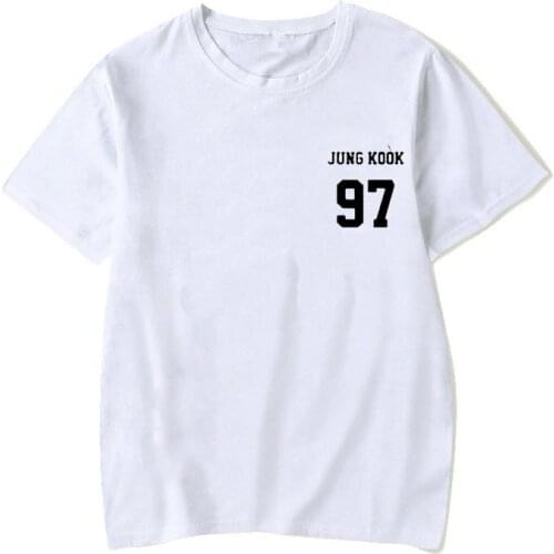 Rap Monster JIN SUGA J-HOPE JIMIN V JUNG KOOK t-shirt LOVE YOURSELF Tear Portrait Comic Graffiti t-shirt Kpop Custom made