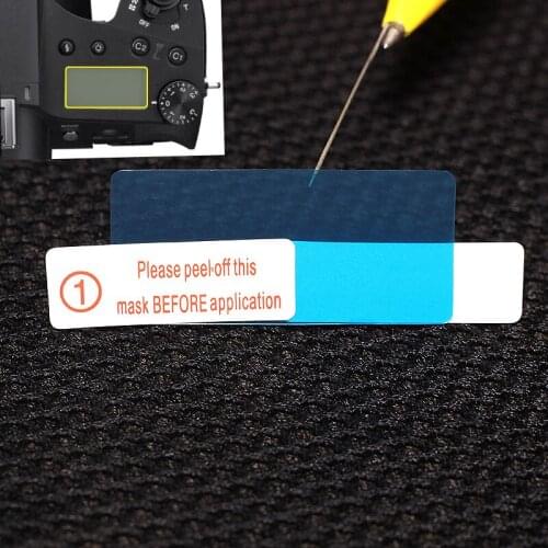 2x Top LCD Panel Protection Film for Sony RX10 II III IV RX10M2 RX10M3 RX10M4 A99M2 A99 Mark II A77 II A77M2