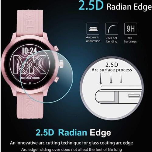 High Quality 3PCS Smart Watch Screen Protector Hard Tempered Glass Screen Protector For MK Access GO