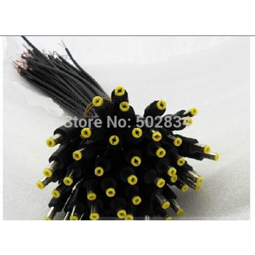 50pcs/lot 18AWG DC Power 5.5x2.1mm Male Adapter Jack Connector Cord Cable 30cm