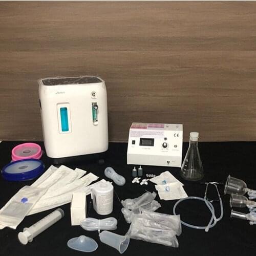 Hot Sale Digital Contral Complete Medical Ozone Therapy Kit Ear/Vaginal/Rectal/Limb/Cupping Insufflation Kit
