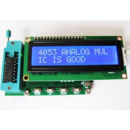 For The new version of IC tester IC tester 74 40 series can judge the logic door is good or bad