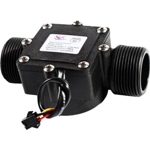 DN32 1-120L/min Water Flow Sensor 1.25" 32mm Flowmeter Counter Water Controller Switch for Irrigation Chemical