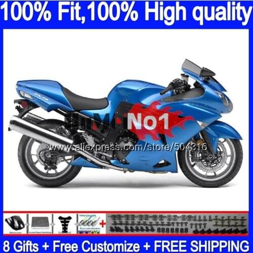 Injection For KAWASAKI ZX-14R ZX14R 12 13 14 15 16 17 87MC.82 Factory blue ZZR1400 ZX 14R 2012 2013 2014 2015 2016 2017 Fairing