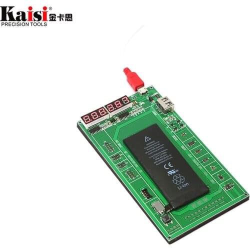 Kaisi Cell Phone Battery Fast Activation Board Plate Charging Cable Jig for iPhoneXS X 8 8Plus 7Plus 7 6s 6 5s 5 4s Repair Tool