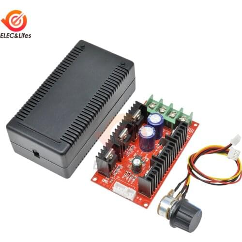 Max 40A 2000W PWM DC Motor Speed Controller Fan RC Control Speed Governor DC 12V 24V 48V Adjustable motor Speed Control Switch