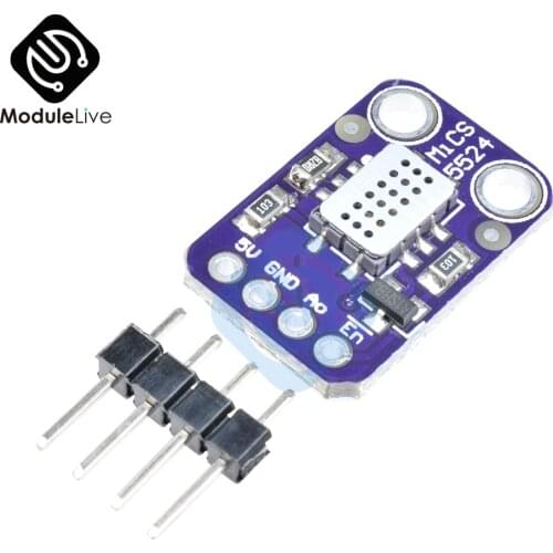 MICS-5524 Air Quality Gas Detect Module Carbon Monoxide Methane Hydrogen Ethanol H2 CO MICS5524 Detection Board DC 5V