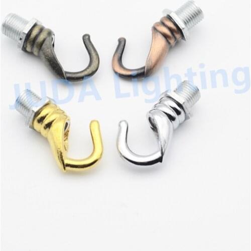 Opening hook / rings ceiling rose ceiling canopy for Vintage chandelier pendant lamp Led bulb lights Lighting accessories