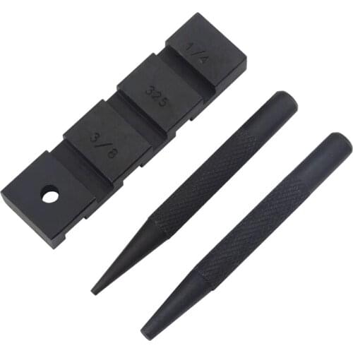 3pcs Pocket Chainsaw Chain Punch Breaker, Chainsaw Chain Repairing Tools Set