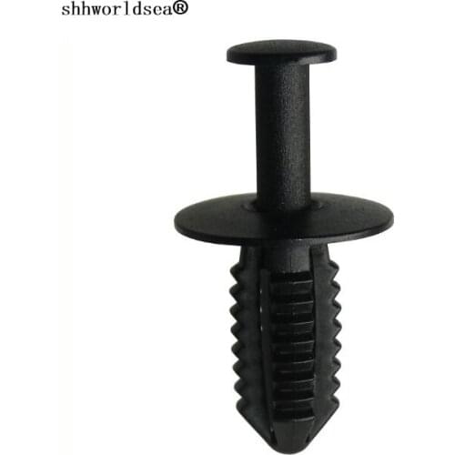 Shhworldsea 100PCS auto plastic clips and car fasteners push type retainer for benz A1249900492