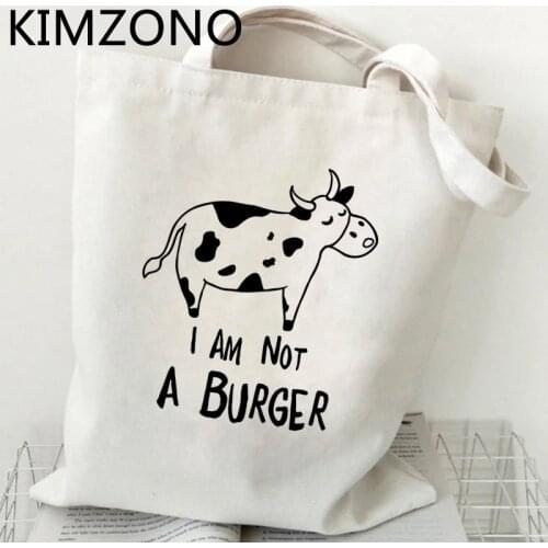 Vegan shopping bag shopper recycle bag jute bag bolso bolsas de tela tote bag foldable bolsa compra cabas