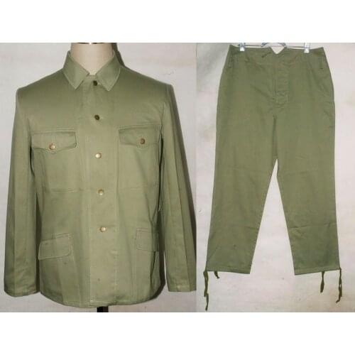 WWII JAPANESE ARMY PRIVATE EM TUNIC JACKET AND TROUSERS PANTS UNIFORM IN SIZES-32220