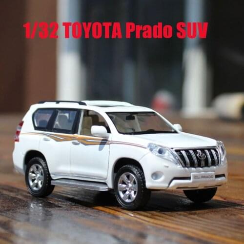 1:32 Car Styling TOYOTA Land Cruiser Prado SUV Alloy Diecast Car Model High Simulation Exquisite Diecasts&Toy Vehicles Kids Toy
