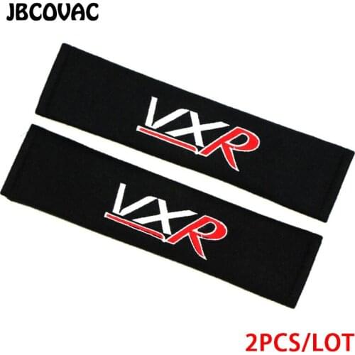 2pcs Auto Accessories Car Styling Protection Shoulders Padding Covers Case For Vauxhall VXR Astra G Antara Meriva Emblem Sticker