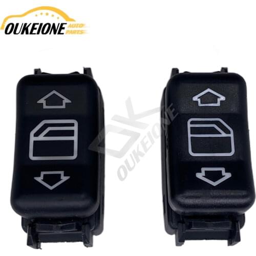 2Pcs Left Right Power Master Window Control Switch for Mercedes-Benz W124 W126 W201 W463 Regulator Button Console 1248204510KZ