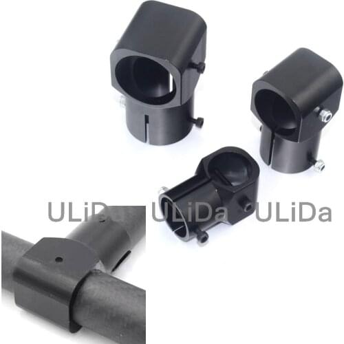 4pcs 25 to 25mm 20 30 aluminum Tee-joint Connection for Drone Landing gear UAV