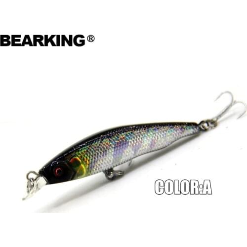 5pcs/lot hot model 2017 good A+ fishing lures,55mm,2.5g crank. mixed colors,dive 0.5m,bearking each lot 5pcs,free shipping