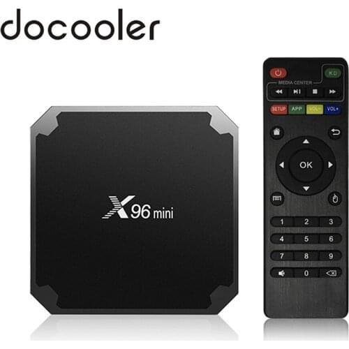Docooler X96 mini TV BOX Smart Android 7.1 TV Box 2GB 16GB Amlogic S905W Quad Core 2.4GHz WiFi Media Set-Top Box 1GB 8GB X96mini